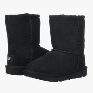 UGG Australia T Classic Genuine Shearling Boot Black: Size 10